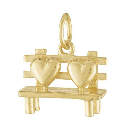 Love Bench 14K Gold Charm